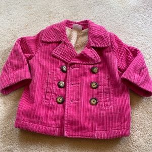 Hanna Andersson Pink Peacoat. 18-24 months.